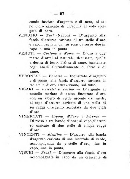 Il libro d'oro della Toscana pubblicazione dell'Ufficio araldico, Archivio genealogico di Firenze