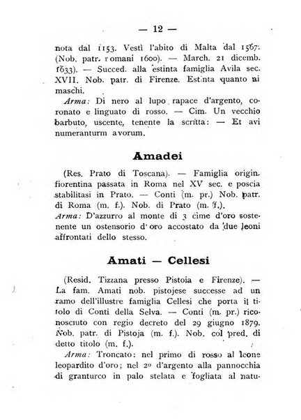 Il libro d'oro della Toscana pubblicazione dell'Ufficio araldico, Archivio genealogico di Firenze