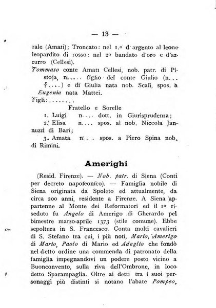 Il libro d'oro della Toscana pubblicazione dell'Ufficio araldico, Archivio genealogico di Firenze