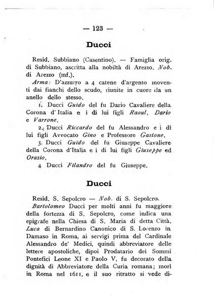 Il libro d'oro della Toscana pubblicazione dell'Ufficio araldico, Archivio genealogico di Firenze