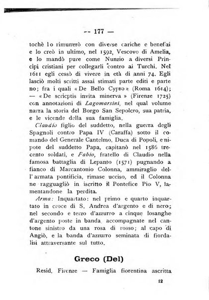 Il libro d'oro della Toscana pubblicazione dell'Ufficio araldico, Archivio genealogico di Firenze