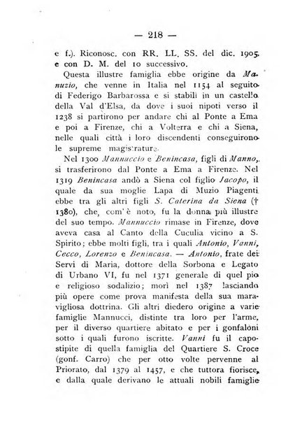 Il libro d'oro della Toscana pubblicazione dell'Ufficio araldico, Archivio genealogico di Firenze