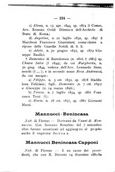 Il libro d'oro della Toscana pubblicazione dell'Ufficio araldico, Archivio genealogico di Firenze