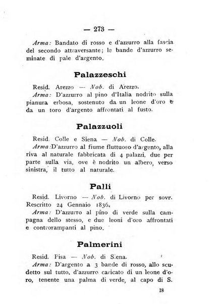 Il libro d'oro della Toscana pubblicazione dell'Ufficio araldico, Archivio genealogico di Firenze