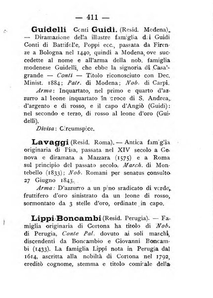 Il libro d'oro della Toscana pubblicazione dell'Ufficio araldico, Archivio genealogico di Firenze