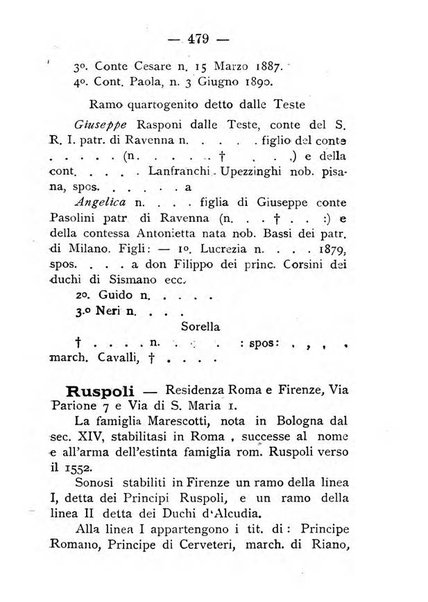 Il libro d'oro della Toscana pubblicazione dell'Ufficio araldico, Archivio genealogico di Firenze