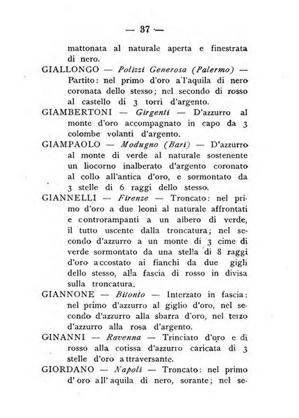 Il libro d'oro della Toscana pubblicazione dell'Ufficio araldico, Archivio genealogico di Firenze