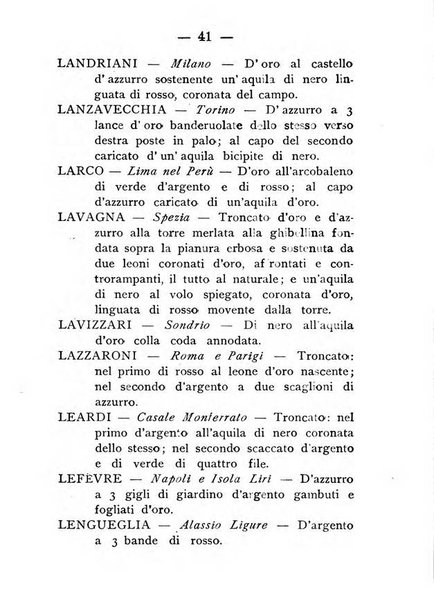 Il libro d'oro della Toscana pubblicazione dell'Ufficio araldico, Archivio genealogico di Firenze