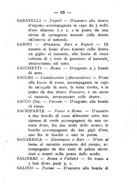 Il libro d'oro della Toscana pubblicazione dell'Ufficio araldico, Archivio genealogico di Firenze