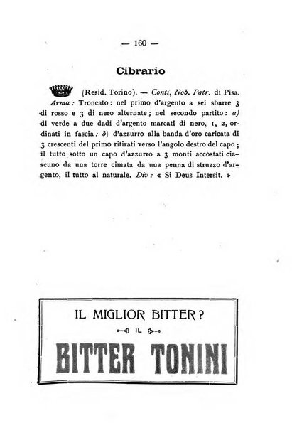 Il libro d'oro della Toscana pubblicazione dell'Ufficio araldico, Archivio genealogico di Firenze