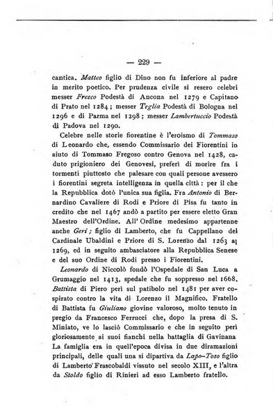 Il libro d'oro della Toscana pubblicazione dell'Ufficio araldico, Archivio genealogico di Firenze