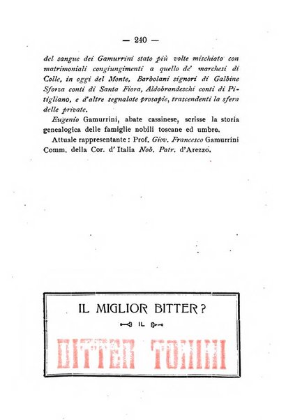 Il libro d'oro della Toscana pubblicazione dell'Ufficio araldico, Archivio genealogico di Firenze