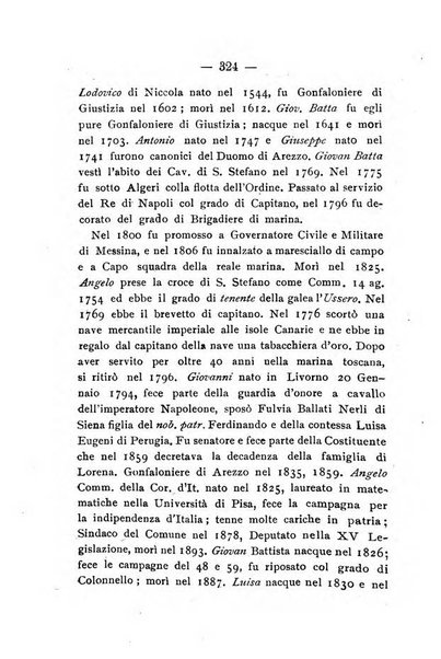 Il libro d'oro della Toscana pubblicazione dell'Ufficio araldico, Archivio genealogico di Firenze