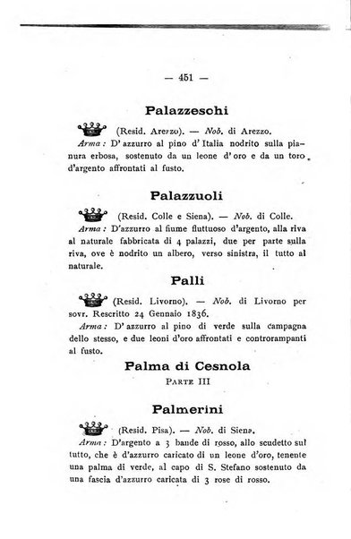 Il libro d'oro della Toscana pubblicazione dell'Ufficio araldico, Archivio genealogico di Firenze