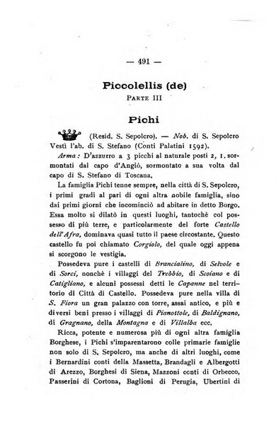 Il libro d'oro della Toscana pubblicazione dell'Ufficio araldico, Archivio genealogico di Firenze