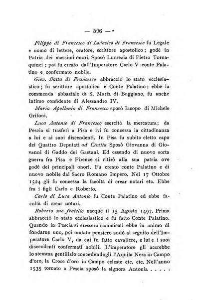 Il libro d'oro della Toscana pubblicazione dell'Ufficio araldico, Archivio genealogico di Firenze