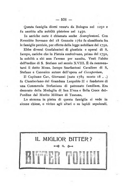 Il libro d'oro della Toscana pubblicazione dell'Ufficio araldico, Archivio genealogico di Firenze