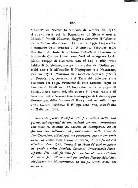 Il libro d'oro della Toscana pubblicazione dell'Ufficio araldico, Archivio genealogico di Firenze