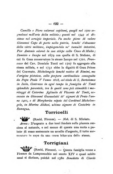 Il libro d'oro della Toscana pubblicazione dell'Ufficio araldico, Archivio genealogico di Firenze