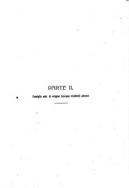 Il libro d'oro della Toscana pubblicazione dell'Ufficio araldico, Archivio genealogico di Firenze