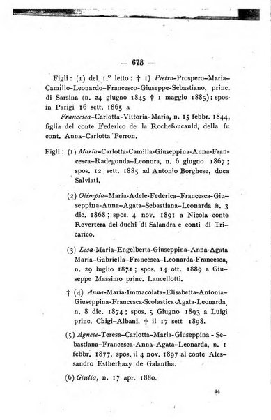 Il libro d'oro della Toscana pubblicazione dell'Ufficio araldico, Archivio genealogico di Firenze