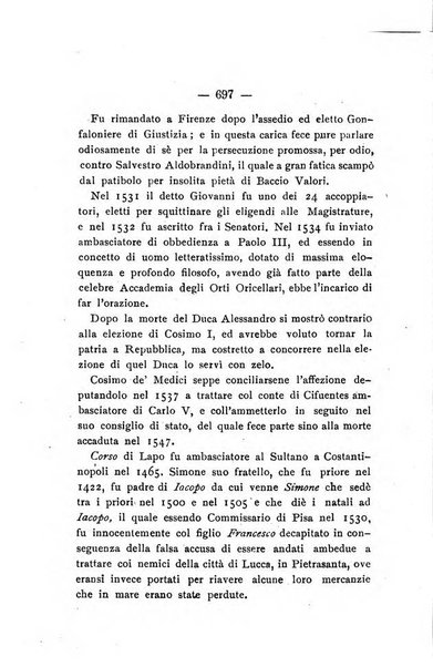 Il libro d'oro della Toscana pubblicazione dell'Ufficio araldico, Archivio genealogico di Firenze