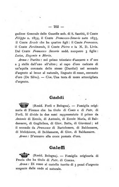 Il libro d'oro della Toscana pubblicazione dell'Ufficio araldico, Archivio genealogico di Firenze