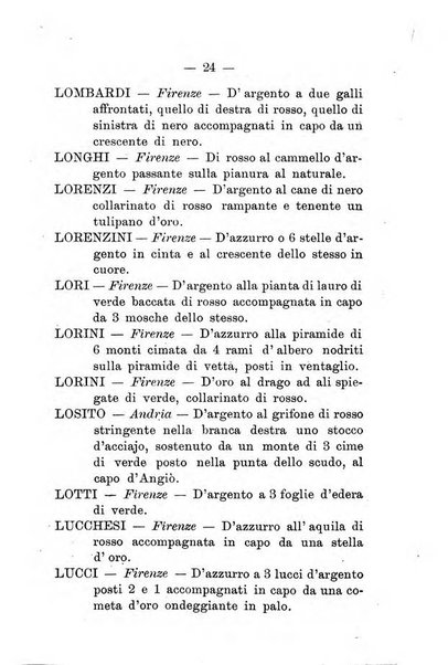 Il libro d'oro della Toscana pubblicazione dell'Ufficio araldico, Archivio genealogico di Firenze