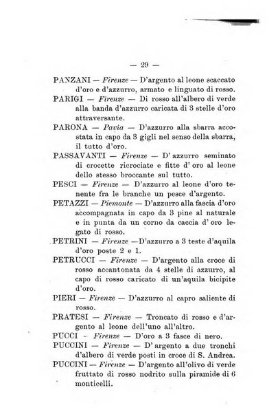 Il libro d'oro della Toscana pubblicazione dell'Ufficio araldico, Archivio genealogico di Firenze