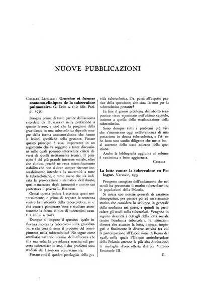 Lotta contro la tubercolosi rivista mensile