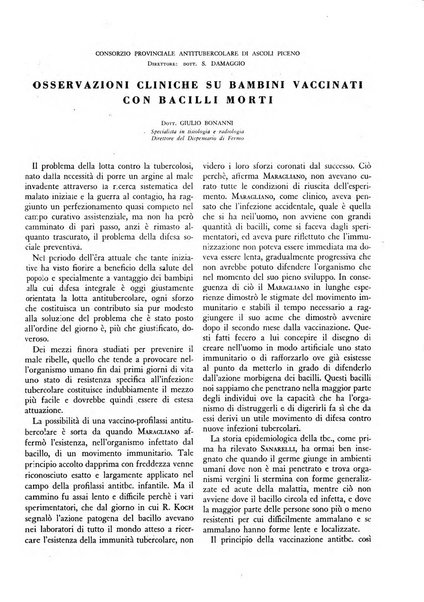 Lotta contro la tubercolosi rivista mensile