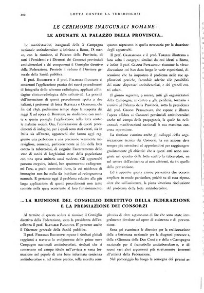 Lotta contro la tubercolosi rivista mensile