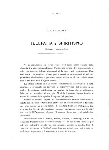 Luce e ombra rivista mensile illustrata di scienze spiritualistiche