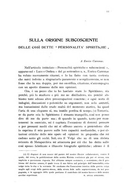 Luce e ombra rivista mensile illustrata di scienze spiritualistiche