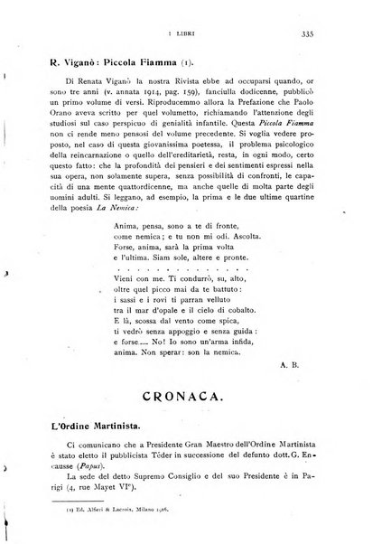 Luce e ombra rivista mensile illustrata di scienze spiritualistiche