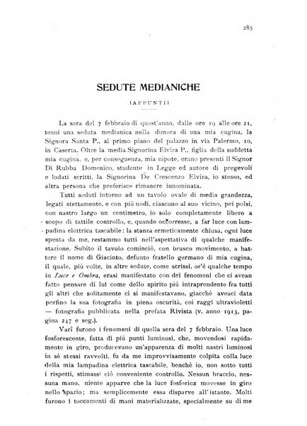 Luce e ombra rivista mensile illustrata di scienze spiritualistiche