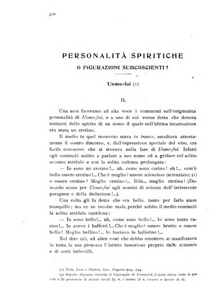 Luce e ombra rivista mensile illustrata di scienze spiritualistiche