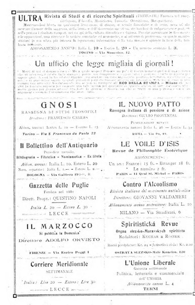 Luce e ombra rivista mensile illustrata di scienze spiritualistiche