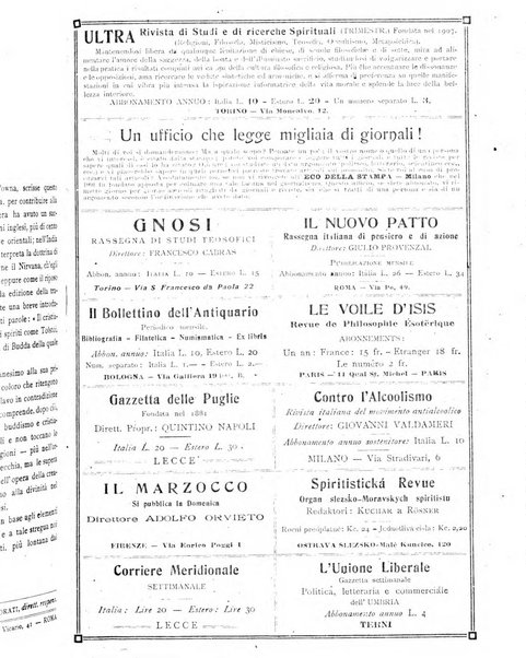 Luce e ombra rivista mensile illustrata di scienze spiritualistiche