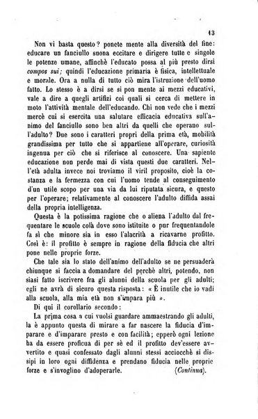 Il maestro degli adulti periodico ad uso delle scuole serali, domenicali e reggimentali del Regno d'Italia