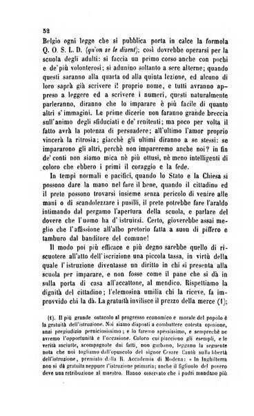 Il maestro degli adulti periodico ad uso delle scuole serali, domenicali e reggimentali del Regno d'Italia