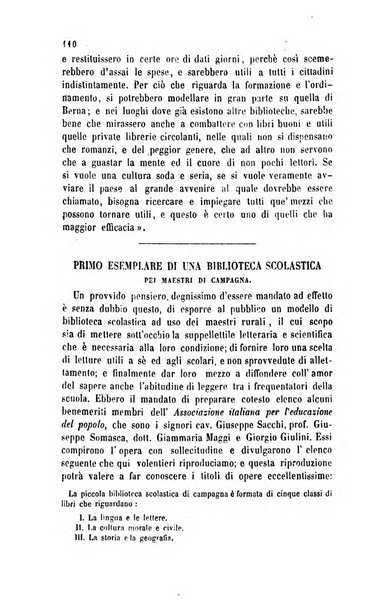 Il maestro degli adulti periodico ad uso delle scuole serali, domenicali e reggimentali del Regno d'Italia