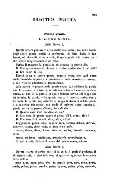 Il maestro degli adulti periodico ad uso delle scuole serali, domenicali e reggimentali del Regno d'Italia