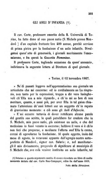 Il maestro degli adulti periodico ad uso delle scuole serali, domenicali e reggimentali del Regno d'Italia