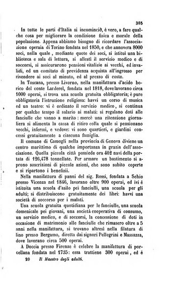 Il maestro degli adulti periodico ad uso delle scuole serali, domenicali e reggimentali del Regno d'Italia