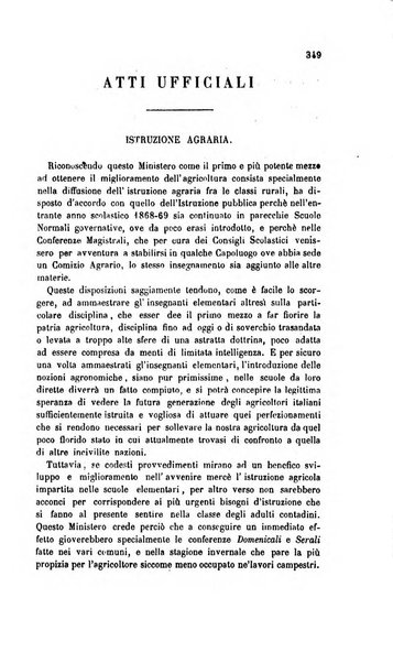 Il maestro degli adulti periodico ad uso delle scuole serali, domenicali e reggimentali del Regno d'Italia