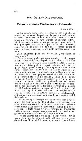 Il maestro degli adulti periodico ad uso delle scuole serali, domenicali e reggimentali del Regno d'Italia