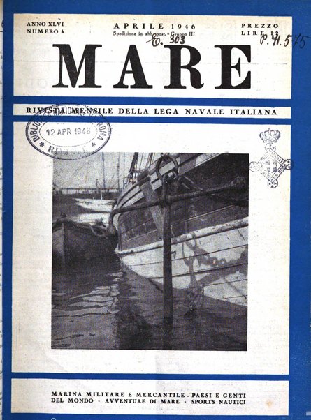 Mare Rivista mensile della Lega navale italiana