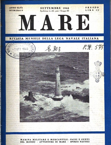 Mare Rivista mensile della Lega navale italiana