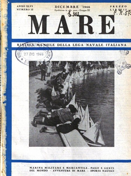 Mare Rivista mensile della Lega navale italiana